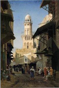 Arab or Arabic people and life. Orientalism oil paintings 171